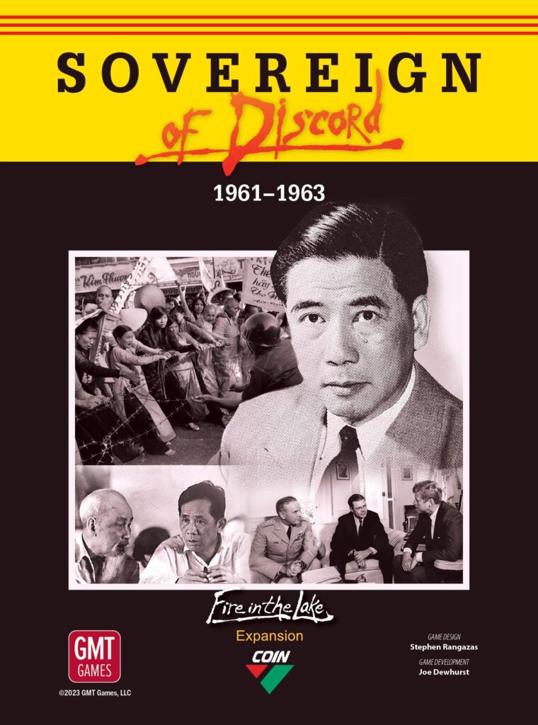 Fire in the Lake: Sovereign of Discord board game cover