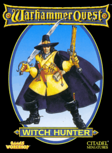 Warhammer Quest: Witch Hunter board game cover