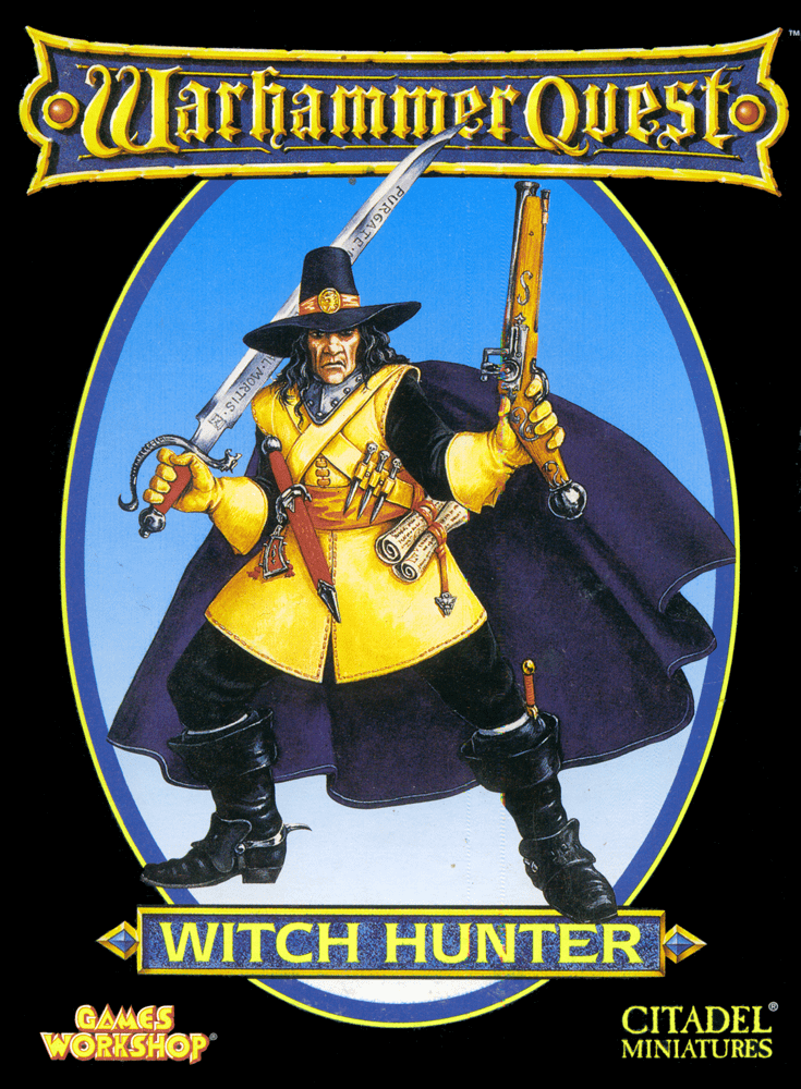 Warhammer Quest: Witch Hunter board game cover