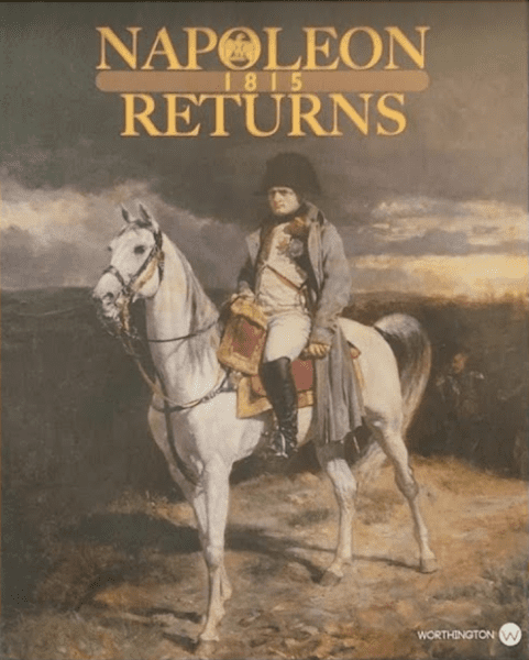 Napoleon Returns 1815 board game cover