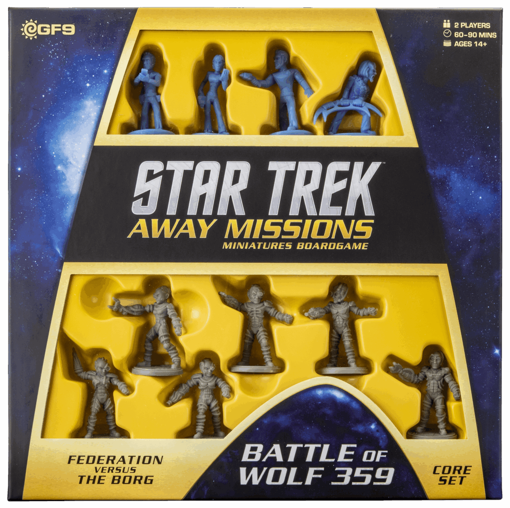 Star Trek: Away Missions – Battle of Wolf 359: Core Set board game cover