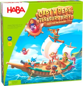 Capt’n Pepe: Treasure Ahoy! board game cover