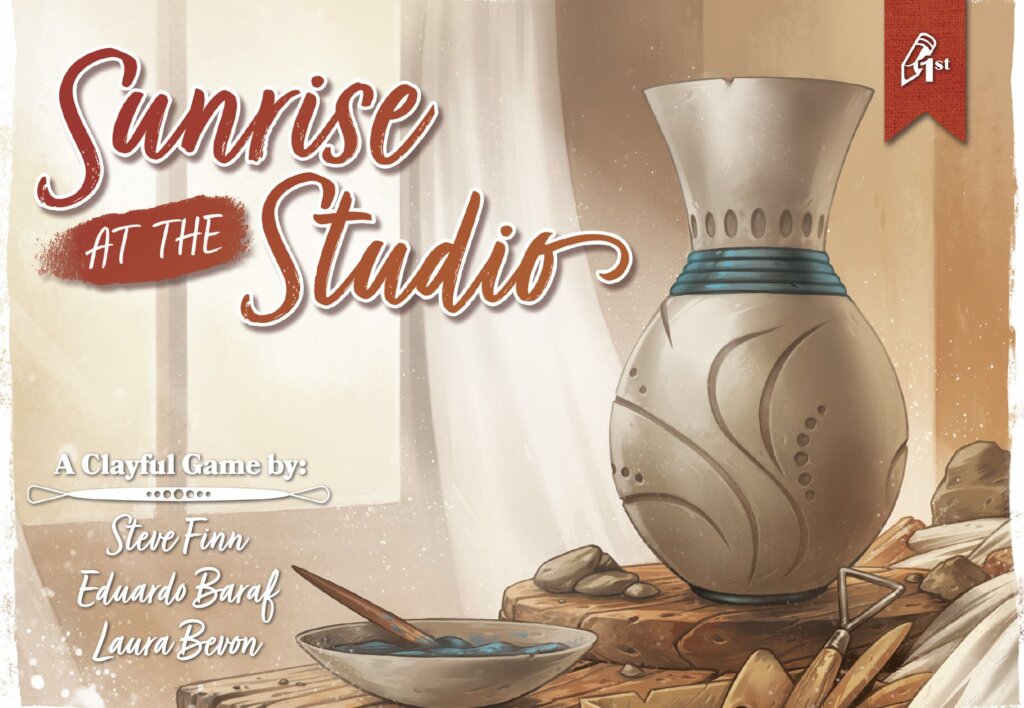 Sunrise at the Studio board game cover