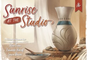 Sunrise at the Studio board game cover