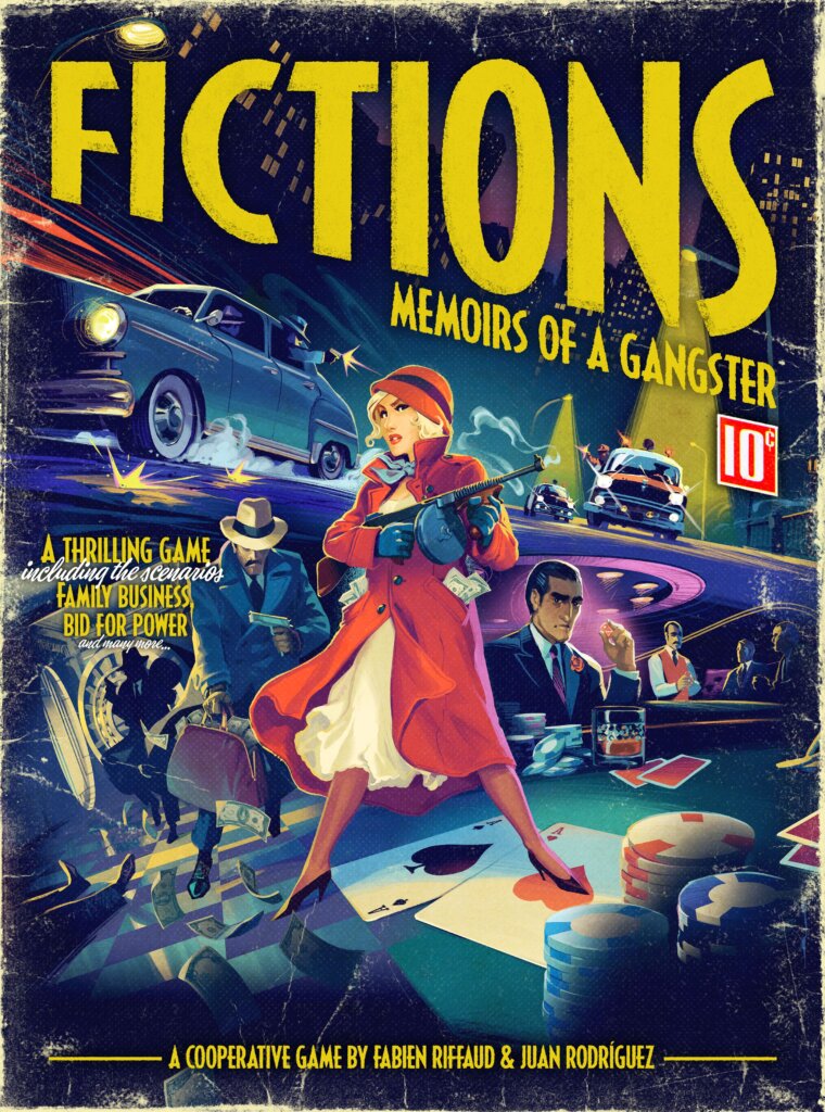 Fictions: Memoirs of a Gangster board game cover
