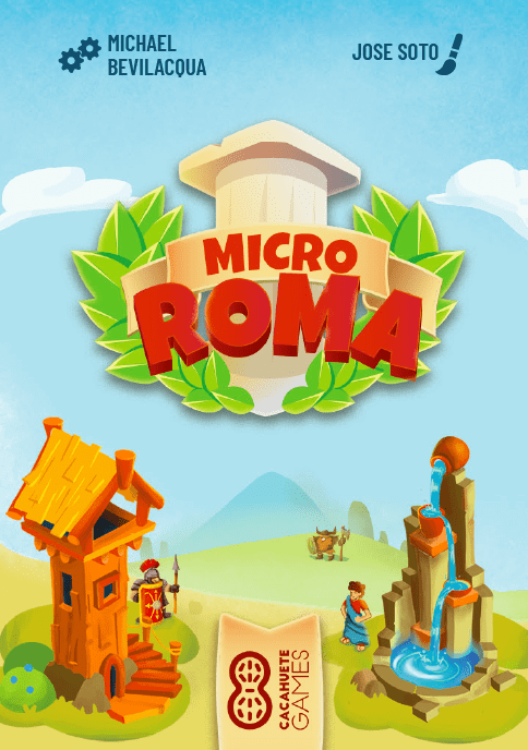 Micro Rome board game cover