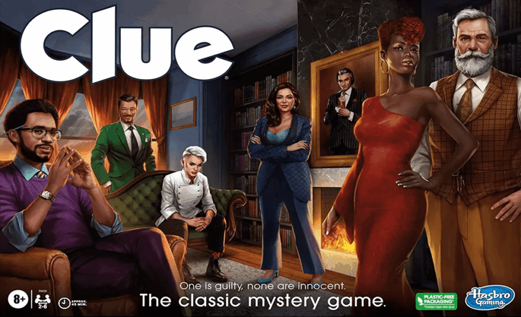 Clue board game cover