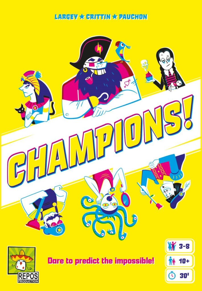 Champions! board game cover