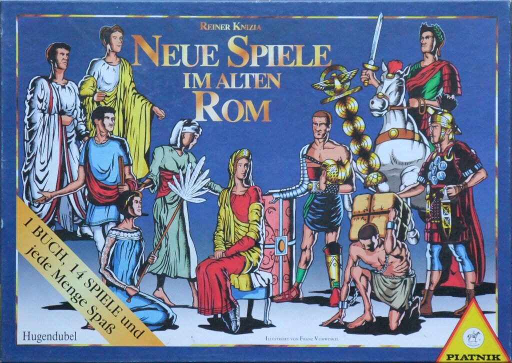 Neue Spiele im alten Rom board game cover