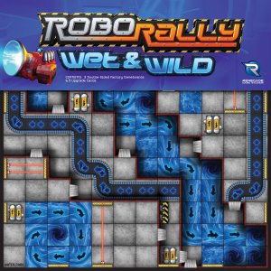Robo Rally: Wet & Wild board game cover