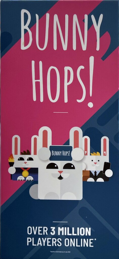 Bunny Hops board game cover