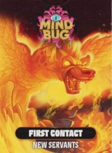 Mindbug: First Contact – New Servants board game cover
