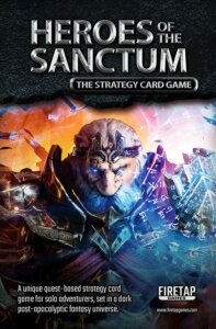 Heroes of the Sanctum: The Strategy Card Game board game cover