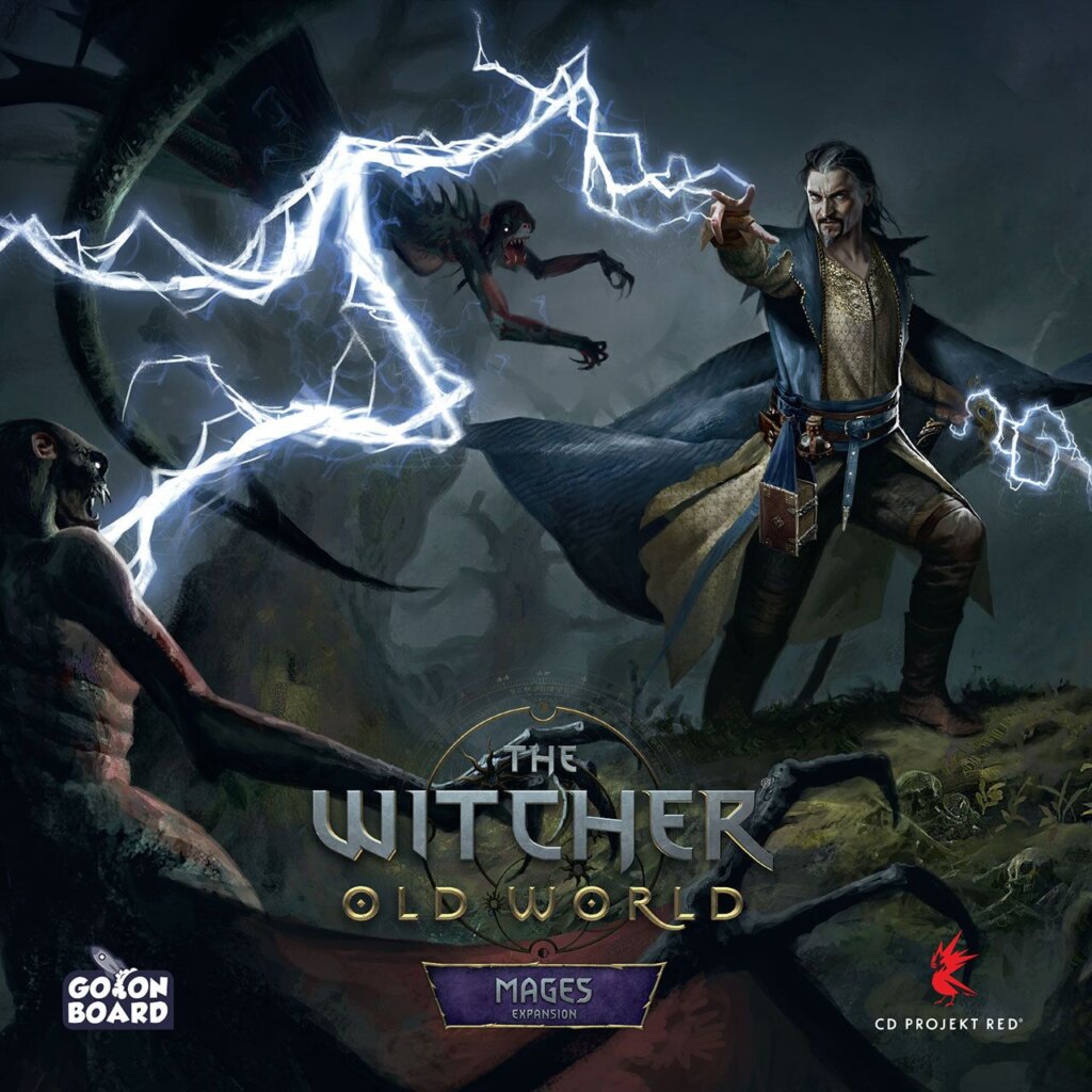 The Witcher: Old World – Mages board game cover