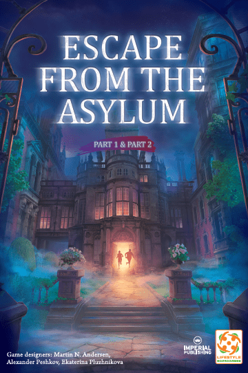 Escape from the Asylum board game cover