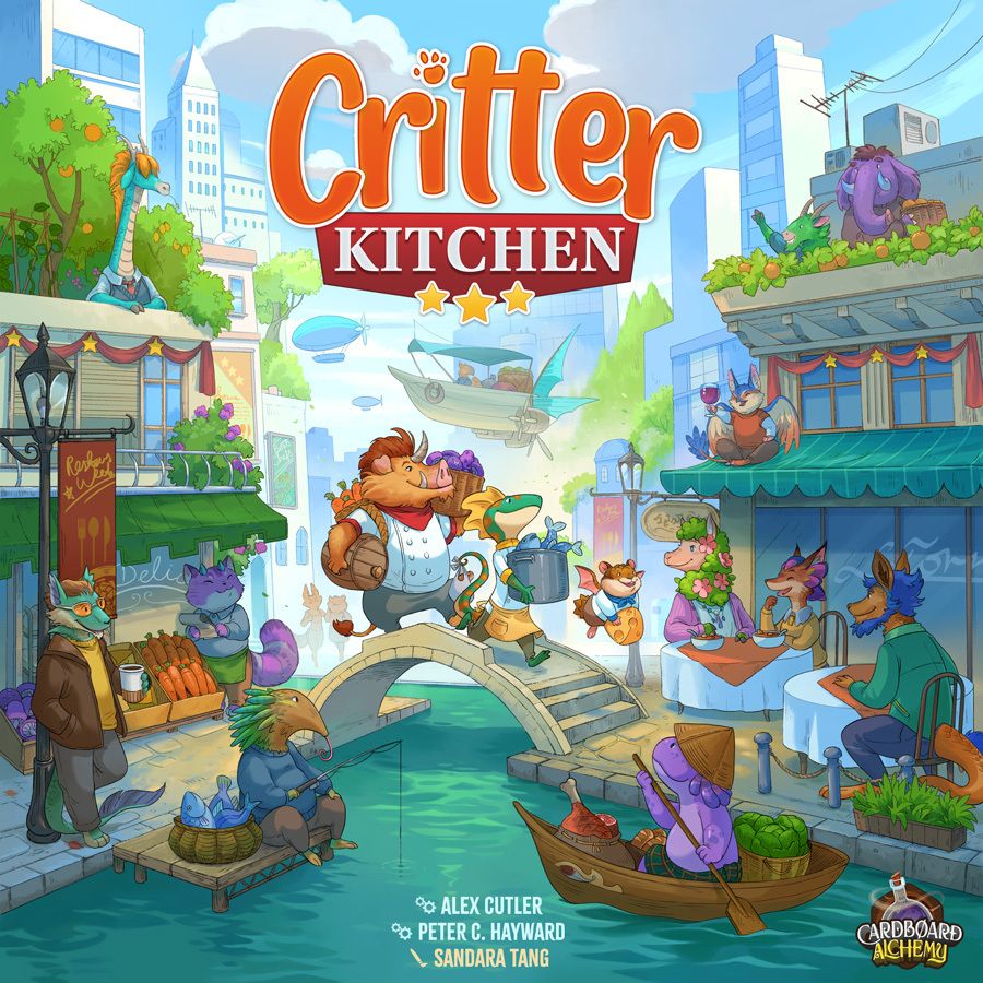 Critter Kitchen board game cover