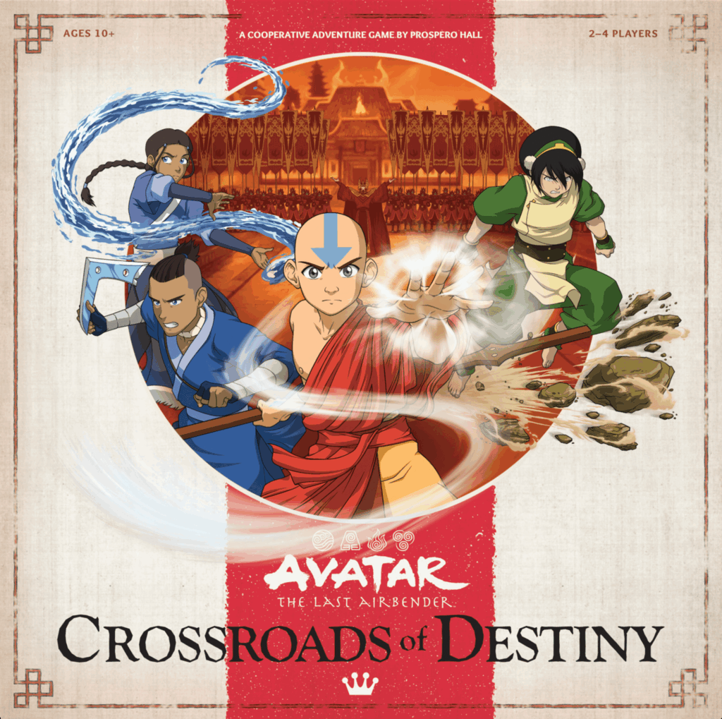 Avatar: The Last Airbender – Crossroads of Destiny board game cover