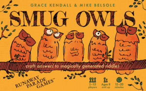 Smug Owls board game cover