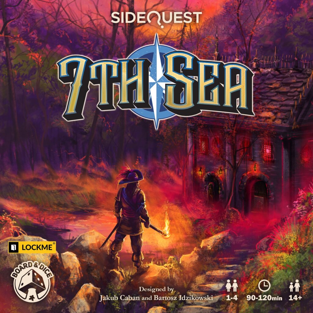 Side Quest: 7th Sea board game cover