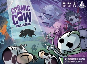 Cosmic Cow Collectors board game cover