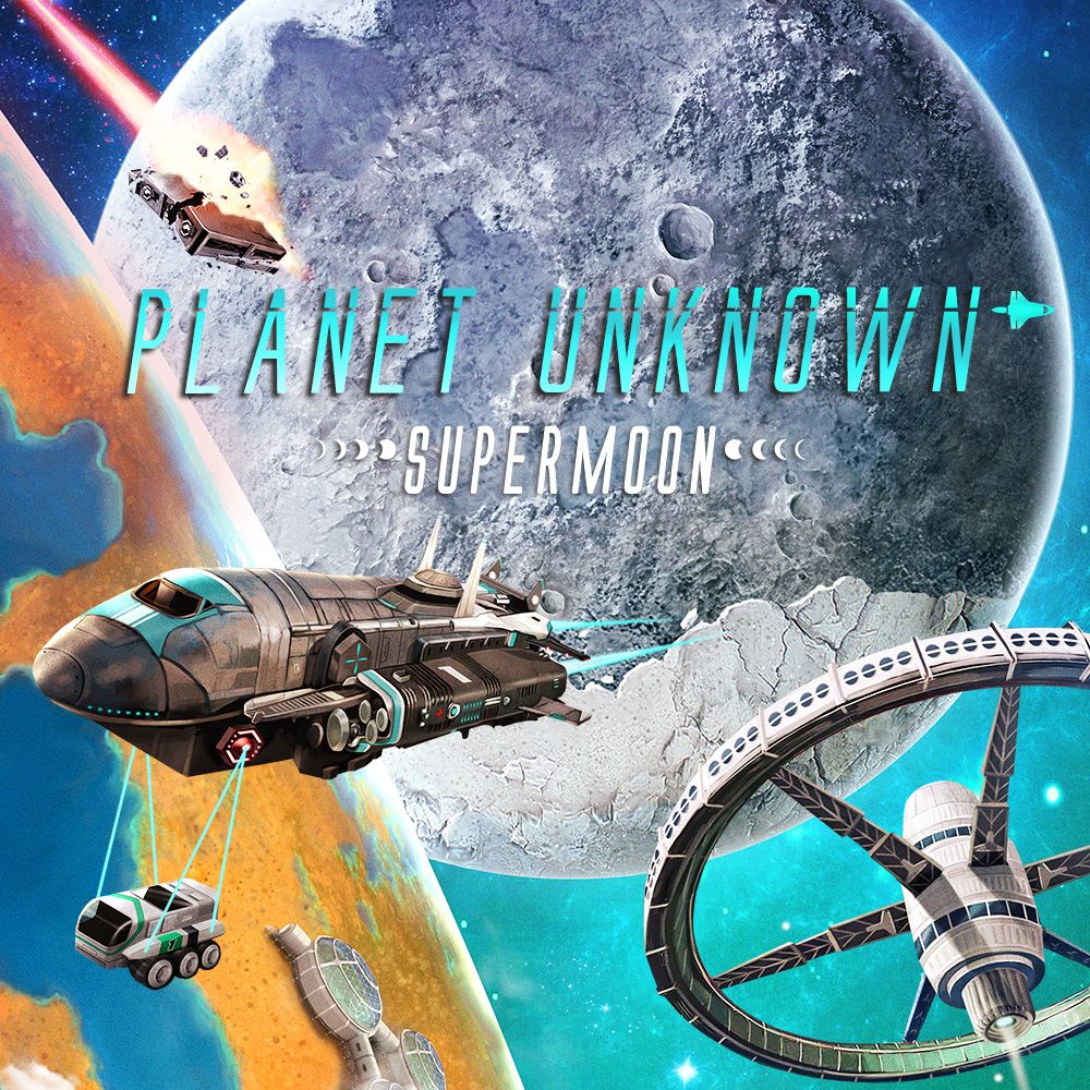 Planet Unknown: Supermoon board game cover