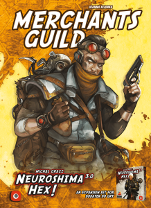 Neuroshima Hex! 3.0: Merchants Guild board game cover
