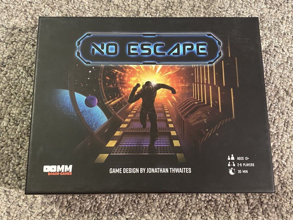 No Escape board game cover