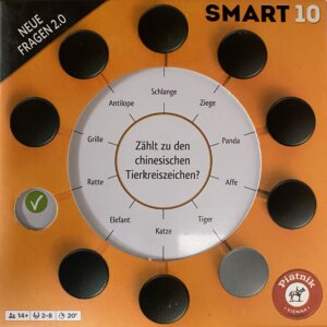 Smart10: Questions 2 board game cover