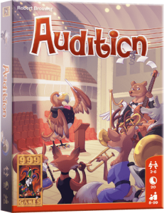 Audition board game cover