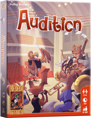 Audition board game cover