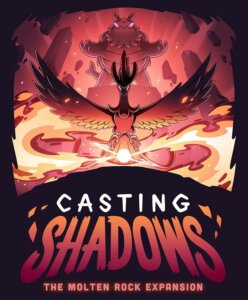 Casting Shadows: The Molten Rock Expansion board game cover