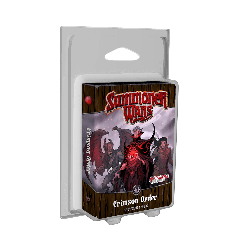 Summoner Wars (Second Edition): Crimson Order Faction Deck board game cover