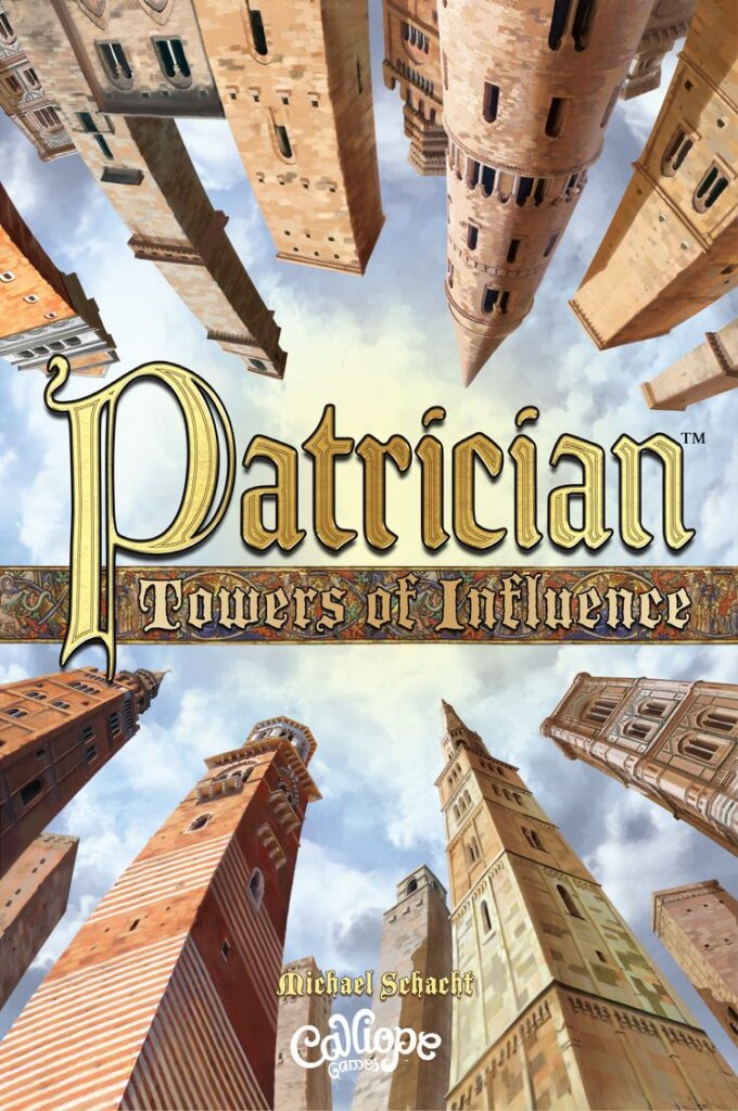 Patrician: Towers of Influence board game cover