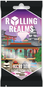 Rolling Realms: Micro Dojo Promo Pack board game cover
