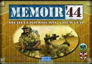 Memoir ’44: Mediterranean Theater board game cover