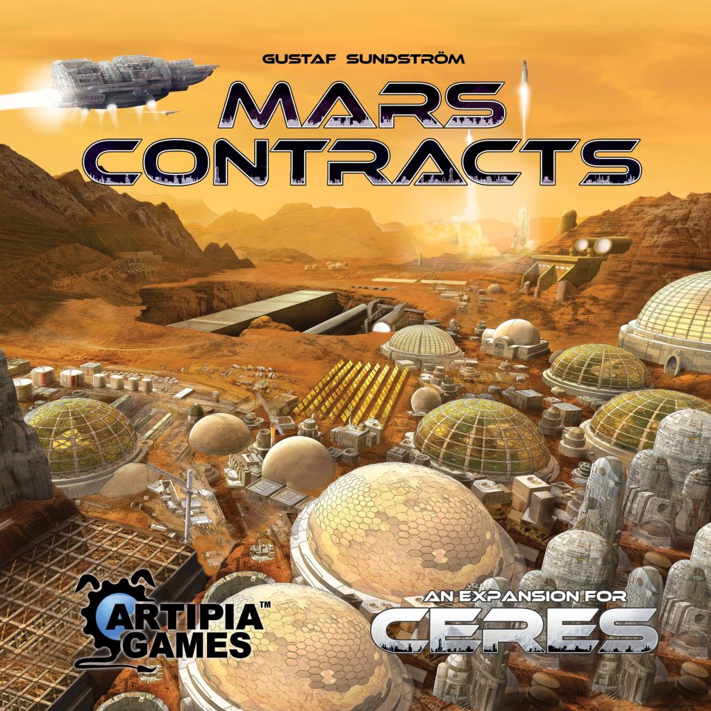 Ceres: Mars Contracts board game cover