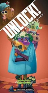 Unlock! Mythic Adventures: Professor Noside’s Animal-o-matic board game cover