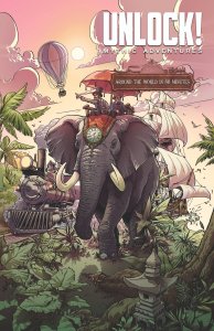 Unlock! Mythic Adventures: Around the world in 80 minutes board game cover