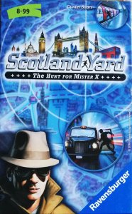 Scotland Yard: The Hunt for Mister X board game cover