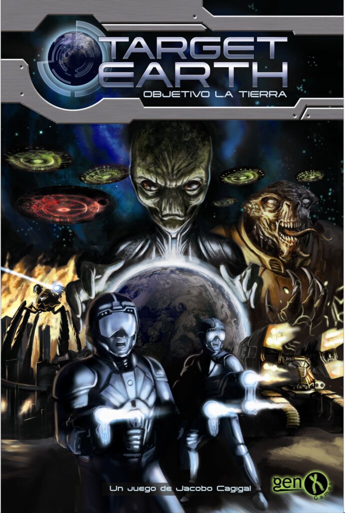 Target Earth board game cover