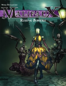 Malifaux: Rising Powers board game cover