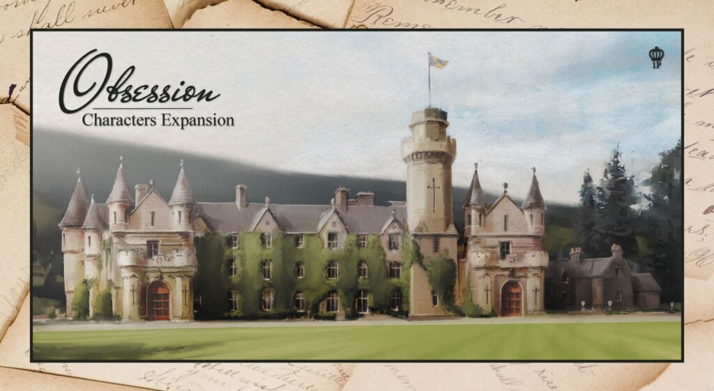 Obsession: Characters Expansion board game cover