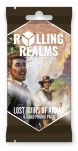Rolling Realms: Lost Ruins of Arnak Promo Pack board game cover