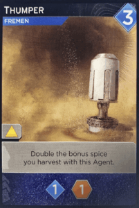Dune: Imperium – Thumper Promo Card board game cover