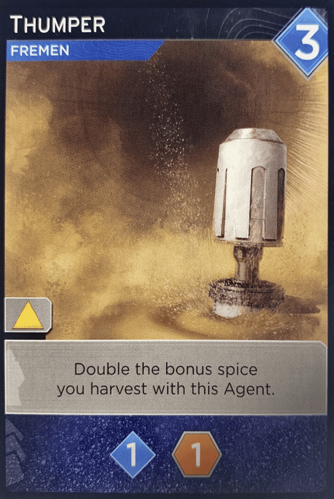 Dune: Imperium – Thumper Promo Card board game cover