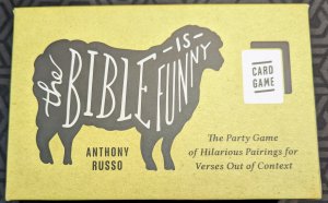 The Bible Is Funny Card Game board game cover