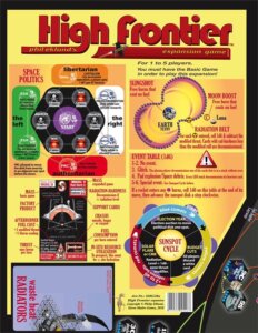 High Frontier Expansion board game cover