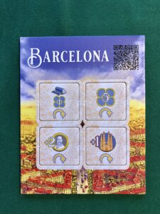 Barcelona: New Building Bonus Tiles board game cover