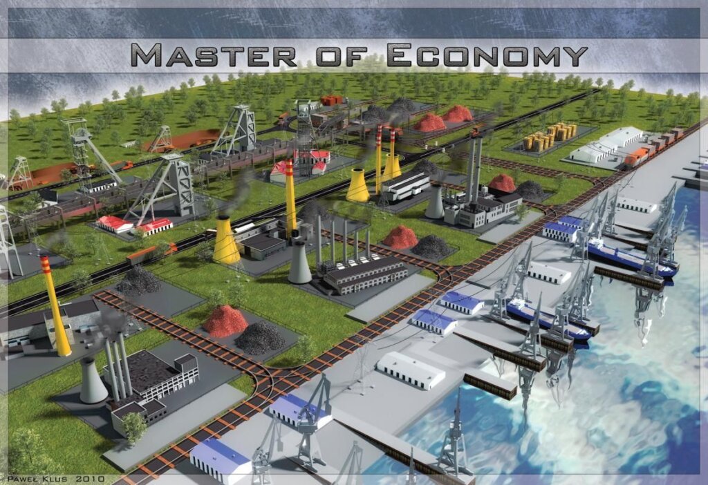 Master of Economy board game cover