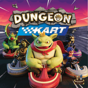 Dungeon Kart board game cover